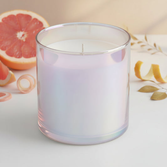 Blushed Citrus | Iridescent Soy Candle